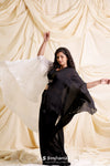 Dual Colour Plain Indo Western Set