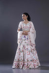 Pastel Baby Pink Embroidered Bridal Lehenga Set