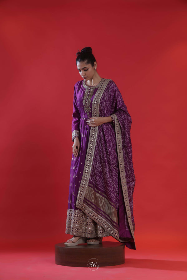 Imperial Purple Long Dress
