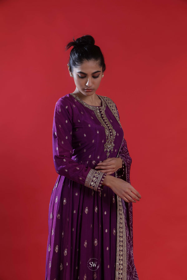 Imperial Purple Long Dress