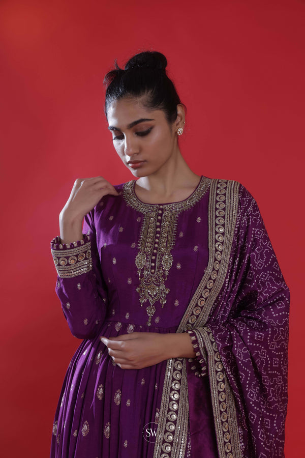 Imperial Purple Long Dress