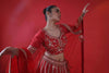 Imperial Red Embroidered Bridal Lehenga Set