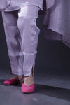Pastel Mauve Indo Western Set