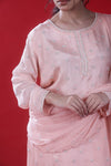 Baby Pink Handcrafted Suit Set