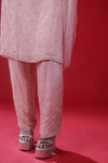 Baby Pink Handcrafted Suit Set