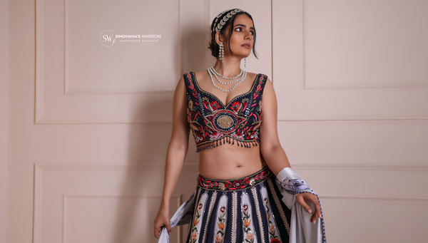 Why Crop Top Lehengas Are the Ultimate Fusion Fashion