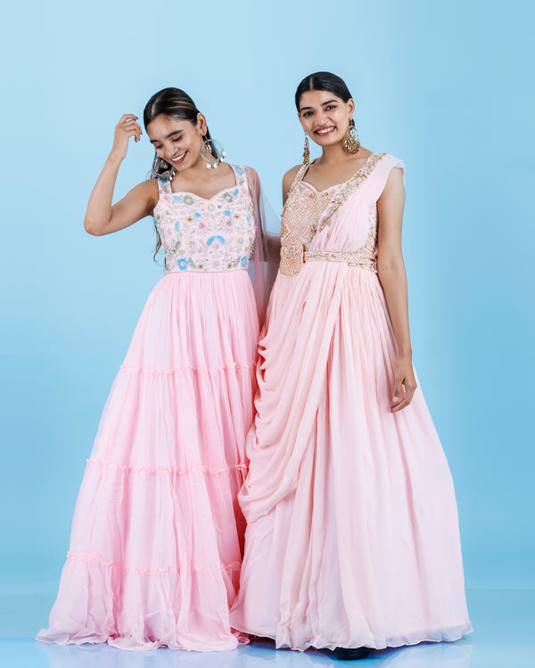 Drape Lehengas